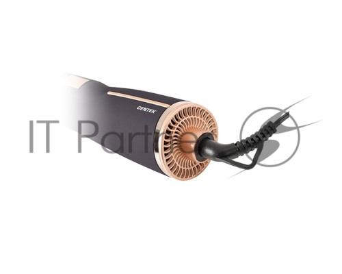 Фен-щетка Centek CT-2061 1000 Вт золото/чёрный