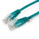 Патч-корд UTP Cablexpert кат.5e 0.25м, литой, многожильный (зелёный)
