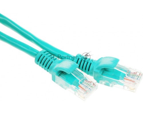 Патч-корд UTP Cablexpert кат.5e 0.25м, литой, многожильный (зелёный)