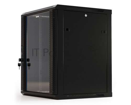 Шкаф настенный Hyperline TWB-2266-GP-RAL9004 19-дюймовый (19