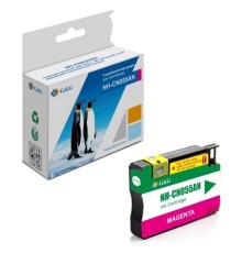 Картридж струйный G&G GG-CN055AN пурпурный (14мл) для HP Officejet 6100/6600/6700/7110/7510
