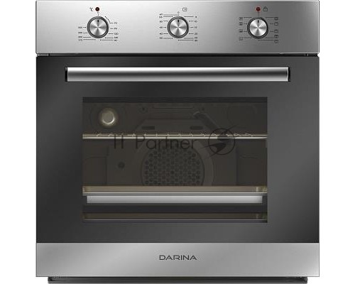 Встраиваемая электрическая духовка Darina 1U5 BDE 112 707 X3 серебристый
