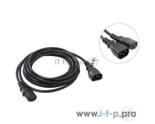 Кабель монитор - компьютер 220V (UPS -> устройство) <VDE> 3G*0.75mm VCOM (CE001-CU)5м 