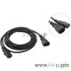 Кабель монитор - компьютер 220V (UPS -> устройство) <VDE> 3G*0.75mm VCOM (CE001-CU)5м 