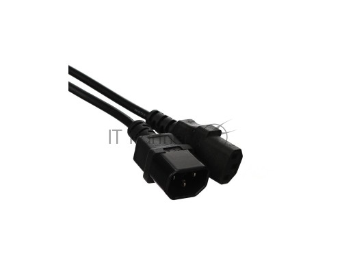 Кабель монитор - компьютер 220V (UPS -> устройство) <VDE> 3G*0.75mm VCOM (CE001-CU)5м 