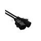 Кабель монитор - компьютер 220V (UPS -> устройство) <VDE> 3G*0.75mm VCOM (CE001-CU)5м 