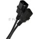 Кабель монитор - компьютер 220V (UPS -> устройство) <VDE> 3G*0.75mm VCOM (CE001-CU)5м 