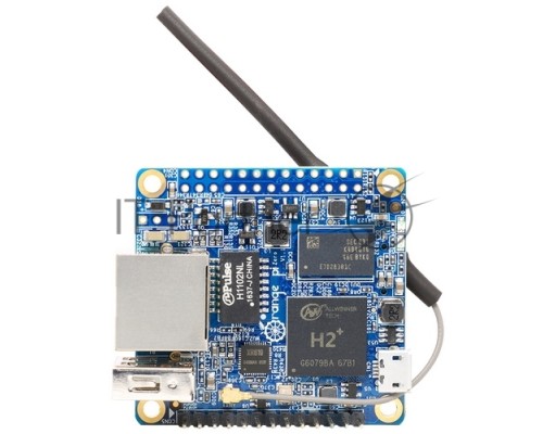 Миникомпьютер Orange Pi Zero (512MB), Allwinner H2+ 1.2GHz, 512Mb, LAN, WiFi, 1xUSB, microSD, 26xGPIO