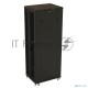 Шкаф настенный Hyperline TTB-4781-DD-RAL9004 19-дюймовый, 47U, 2277x 800х 1000 мм (ВхШхГ), передняя и задняя распашные перфорированные двери (75%), ручка с замком, крыша нового типа, цвет черный