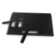 Шкаф настенный Hyperline TTB-4781-DD-RAL9004 19-дюймовый, 47U, 2277x 800х 1000 мм (ВхШхГ), передняя и задняя распашные перфорированные двери (75%), ручка с замком, крыша нового типа, цвет черный