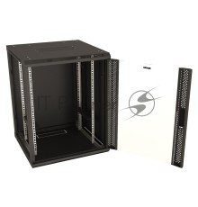Шкаф настенный Hyperline TWB-0966-GP-RAL9004 19-дюймовый (19