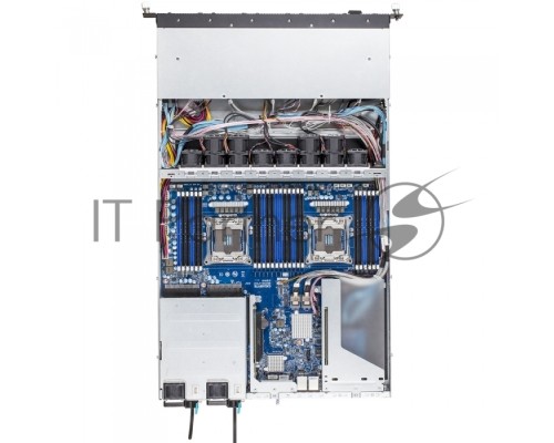 Серверная платформа Gigabyte R180-F2A Dual Socket 1U Rackmount Server, E5-2600 V3 / V4, 24 x RDIMM, 10 x 2.5