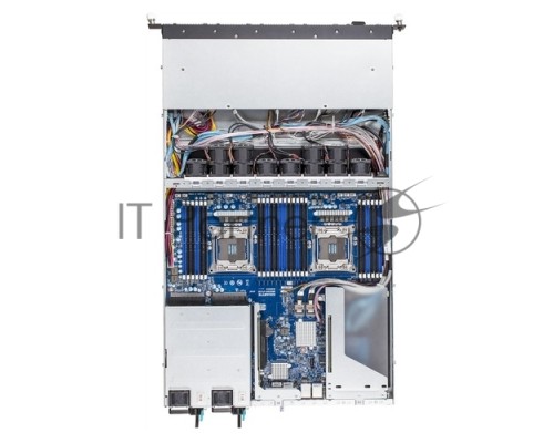 Серверная платформа Gigabyte R180-F2A Dual Socket 1U Rackmount Server, E5-2600 V3 / V4, 24 x RDIMM, 10 x 2.5