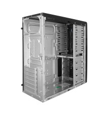 Компьютерный корпус Miditower Exegate CP-601 Black, ATX, <без БП>, 2*USB, Audio