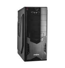 Компьютерный корпус Miditower Exegate CP-601 Black, ATX, <CP500W, 80mm>, 2*USB, Audio