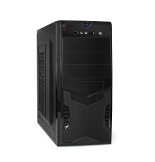 Компьютерный корпус Exegate EX261449RUS Miditower CP-601 Black, ATX, <CP400W, 80mm>, 2*USB, Audio