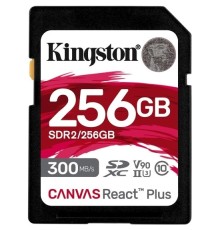 SecureDigital 256GB Kingston SDR2/256GB Canvas React Plus w/o adapter Class10 