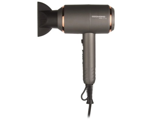 [Фен] REDMOND RF-535 Фен, серый/золото хром