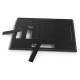 Шкаф напольный Hyperline TTB-2266-AS-RAL9004 19-дюймовый, 22U, 1166x 600х 600 мм (ВхШхГ), передняя стеклянная дверь со стальными перфорированными боковинами, задняя дверь сплошная, ручка с замком