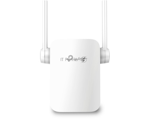 Усилитель TP-Link Wi-Fi AC750 Wi-Fi Range Extender, Wall Plugged,  433Mbps at 5GHz + 300Mbps at 2.4GHz, 802.11ac/a/b/g/n, 1 10/100M LAN, WPS button, 2 fixed antennas поставляется без кабеля RJ-45