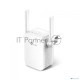 Усилитель TP-Link Wi-Fi AC750 Wi-Fi Range Extender, Wall Plugged,  433Mbps at 5GHz + 300Mbps at 2.4GHz, 802.11ac/a/b/g/n, 1 10/100M LAN, WPS button, 2 fixed antennas поставляется без кабеля RJ-45