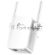 Усилитель TP-Link Wi-Fi AC750 Wi-Fi Range Extender, Wall Plugged,  433Mbps at 5GHz + 300Mbps at 2.4GHz, 802.11ac/a/b/g/n, 1 10/100M LAN, WPS button, 2 fixed antennas поставляется без кабеля RJ-45