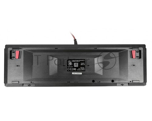 Клавиатура A4 B975 механическая черный USB Gamer LED (подставка для запястий)
