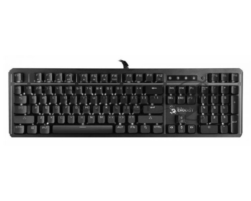 Клавиатура A4 B975 механическая черный USB Gamer LED (подставка для запястий)