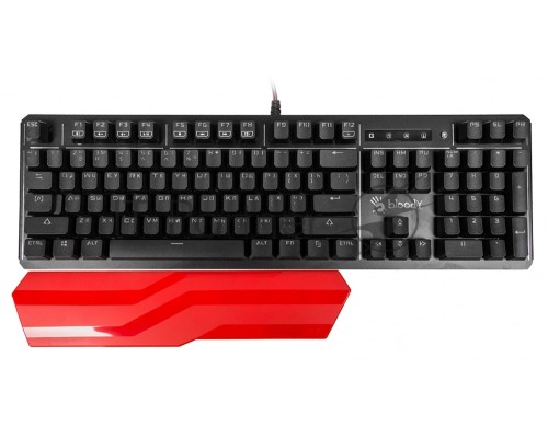 Клавиатура A4 B975 механическая черный USB Gamer LED (подставка для запястий)