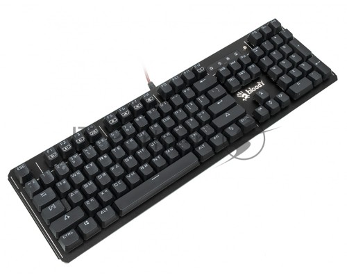 Клавиатура A4 B975 механическая черный USB Gamer LED (подставка для запястий)