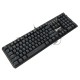 Клавиатура A4 B975 механическая черный USB Gamer LED (подставка для запястий)
