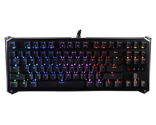 Клавиатура A4 B930 механическая черный USB Gamer LED