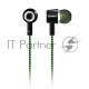 Наушники вкладыши SVEN E-107 Black-Green