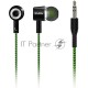 Наушники вкладыши SVEN E-107 Black-Green