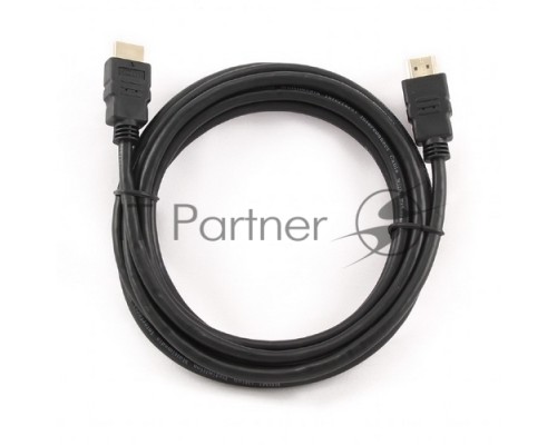 Кабель HDMI Cablexpert CC-HDMI4-10, 19M/19M, v2.0, медь, позол.разъемы, экран, 3м, черный, пакет Кабель HDMI Cablexpert CC-HDMI4-10, 19M/19M, v2.0, медь, позол.разъемы, экран, 3м, черный, пакет