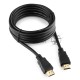 Кабель HDMI Cablexpert CC-HDMI4-10, 19M/19M, v2.0, медь, позол.разъемы, экран, 3м, черный, пакет