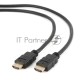 Кабель HDMI Cablexpert CC-HDMI4-10, 19M/19M, v2.0, медь, позол.разъемы, экран, 3м, черный, пакет