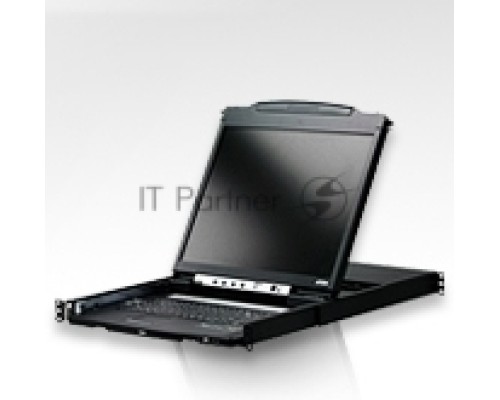 Квм консоль ATEN DUAL RAIL LCD PS/2-USB CONSOLE 19INCH (CL5800NR).