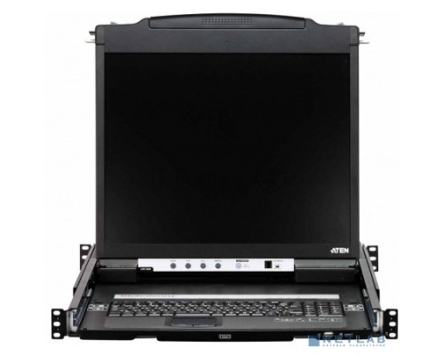 Квм консоль ATEN DUAL RAIL LCD PS/2-USB CONSOLE 19INCH (CL5800NR).