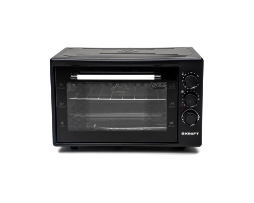 [Микроволновые печи] KRAFT KF-MO 4500 BL Мини-печь, 45 л, черный