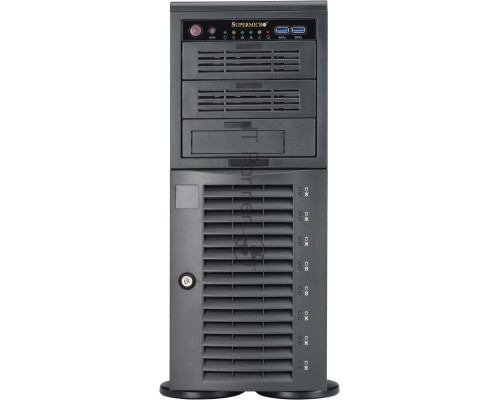 Платформа Supermicro 7049A-T noCPU(2)Scalable/TDP 70-205W/ no DIMM(16)/ SATARAID HDD(8)LFF/ 2xGbE/ 6xFH, M2/ 1x1200W
