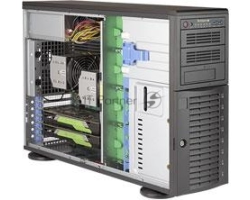Платформа Supermicro 7049A-T noCPU(2)Scalable/TDP 70-205W/ no DIMM(16)/ SATARAID HDD(8)LFF/ 2xGbE/ 6xFH, M2/ 1x1200W