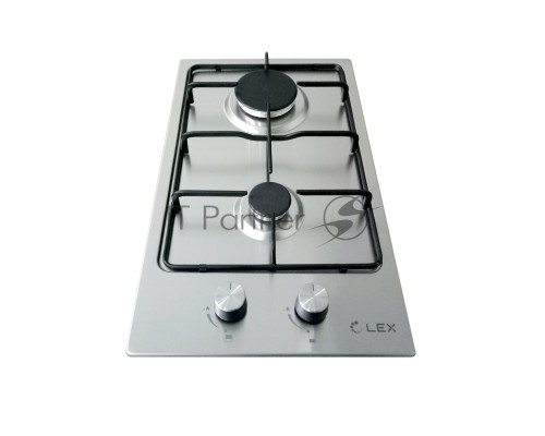 Панель варочная LEX GVS 320 IX  1000/3000Вт 2конфорки нерж.сталь