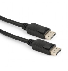 Bion Кабель DisplayPort v1.4, 20M/20M, скорость передачи до 25,92 Гбит/с, 8K, фиксирующая защелка, 2 м, черный [BXP-CC-DP4-020]