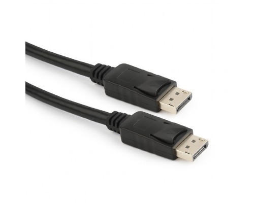[Кабели HDMI / DVI / DP] Bion Кабель DisplayPort v1.4, 20M/20M, скорость передачи до 25,92 Гбит/с, 8K, фиксирующая защелка, 2 м, черный [BXP-CC-DP4-020]