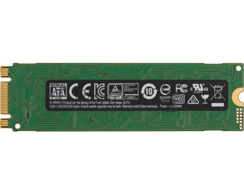 Накопитель SSD Samsung 860 EVO 250GB M.2  Samsung  (R550/W520Mb/s, V-NAND, SATA 6Gb/s, 2280) (MZ-N6E250BW)