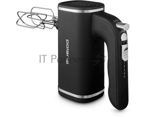 Миксер Polaris PHM 5014 черный Ручной, мощность 500 Вт. Число скоростей 5.