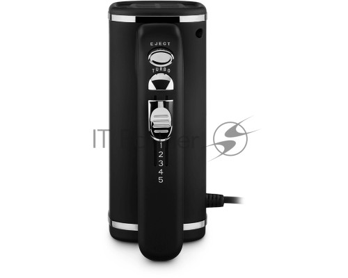 Миксер Polaris PHM 5014 черный Ручной, мощность 500 Вт. Число скоростей 5.