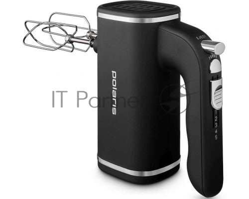 Миксер Polaris PHM 5014 черный Ручной, мощность 500 Вт. Число скоростей 5.