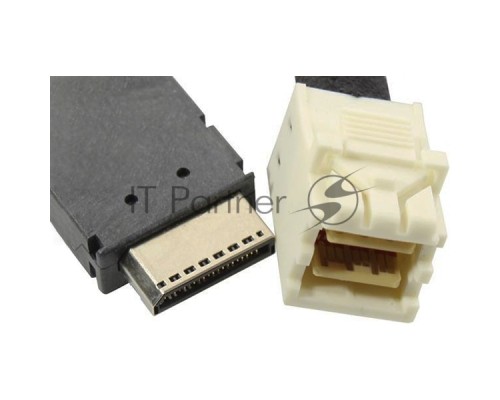 Кабель Supermicro OCuLink Source to MiniSAS HD target V.91 Cable, Internal, PCIe NVMe SSD Кабель Supermicro OCuLink Source to MiniSAS HD target V.91 Cable, Internal, PCIe NVMe SSD